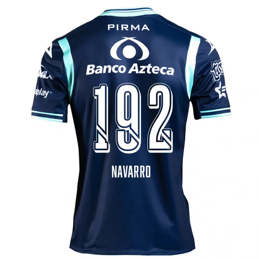 Danxen Herren Eduardo Navarro #192 Navy Blau Auswärtstrikot Trikot 2024/25 T-Shirt