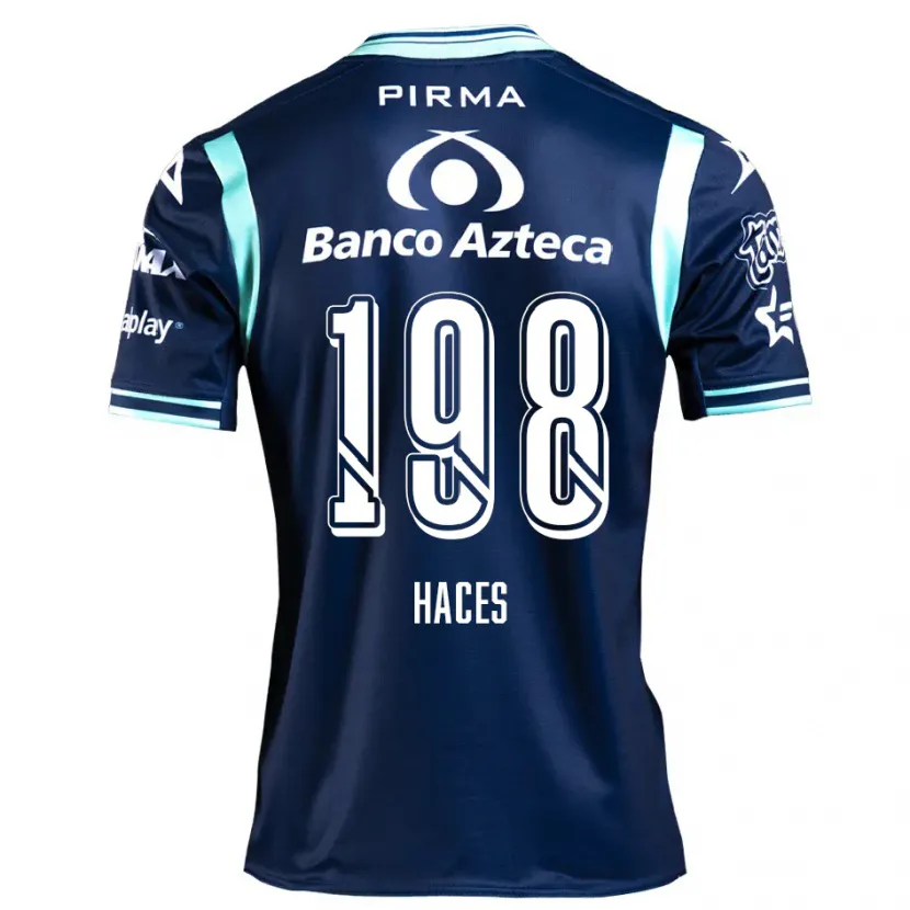 Danxen Herren Daniel Haces #198 Navy Blau Auswärtstrikot Trikot 2024/25 T-Shirt