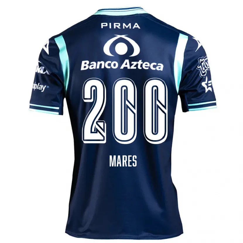 Danxen Herren Cristian Mares #200 Navy Blau Auswärtstrikot Trikot 2024/25 T-Shirt