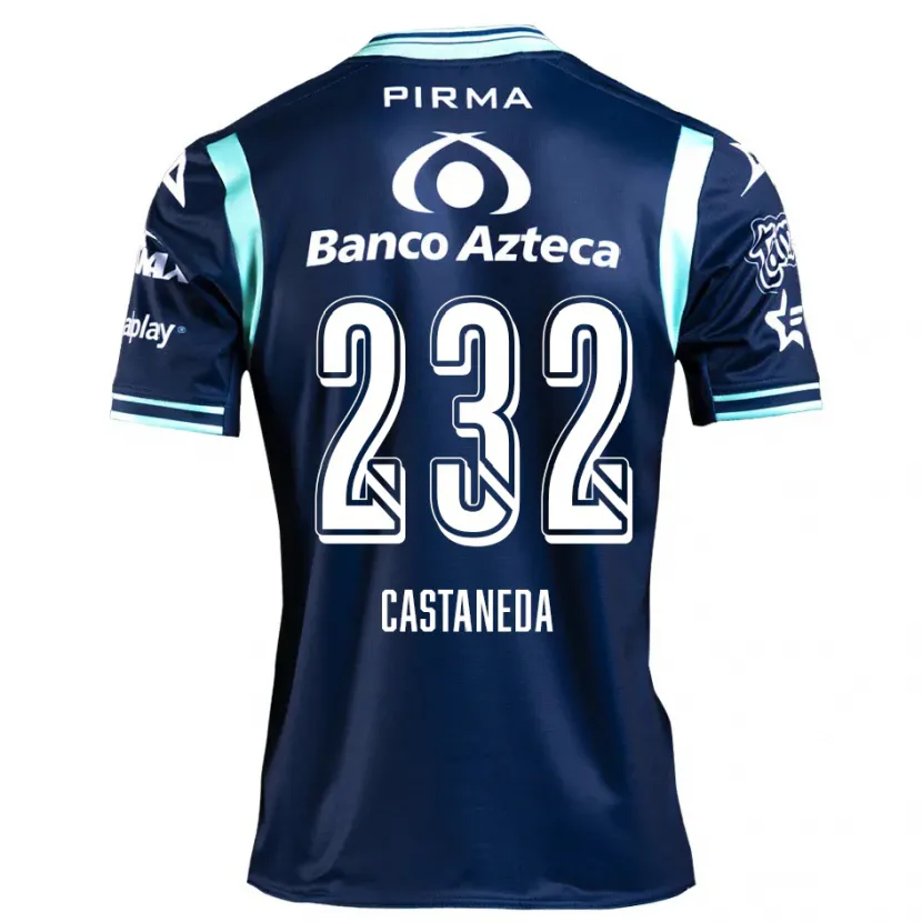 Danxen Herren Ángel Castañeda #232 Navy Blau Auswärtstrikot Trikot 2024/25 T-Shirt