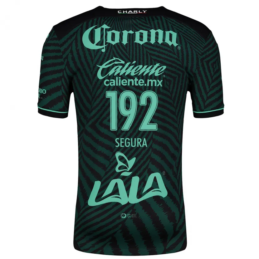 Danxen Herren Gustavo Segura #192 Schwarz Grün Auswärtstrikot Trikot 2024/25 T-Shirt