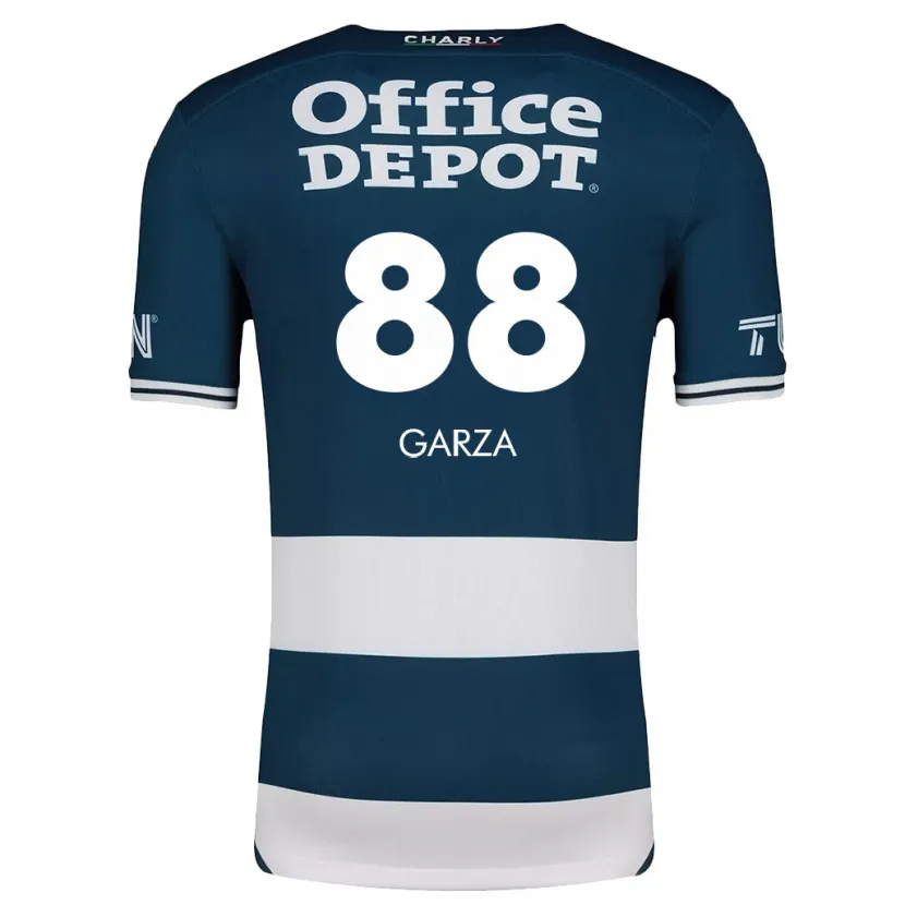Danxen Damen Adrián Garza #88 Blau Weiss Heimtrikot Trikot 2024/25 T-Shirt