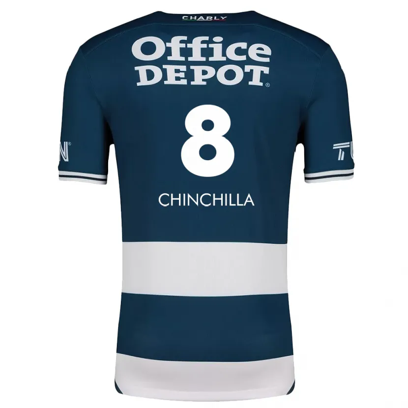 Danxen Damen Priscila Chinchilla #8 Blau Weiss Heimtrikot Trikot 2024/25 T-Shirt