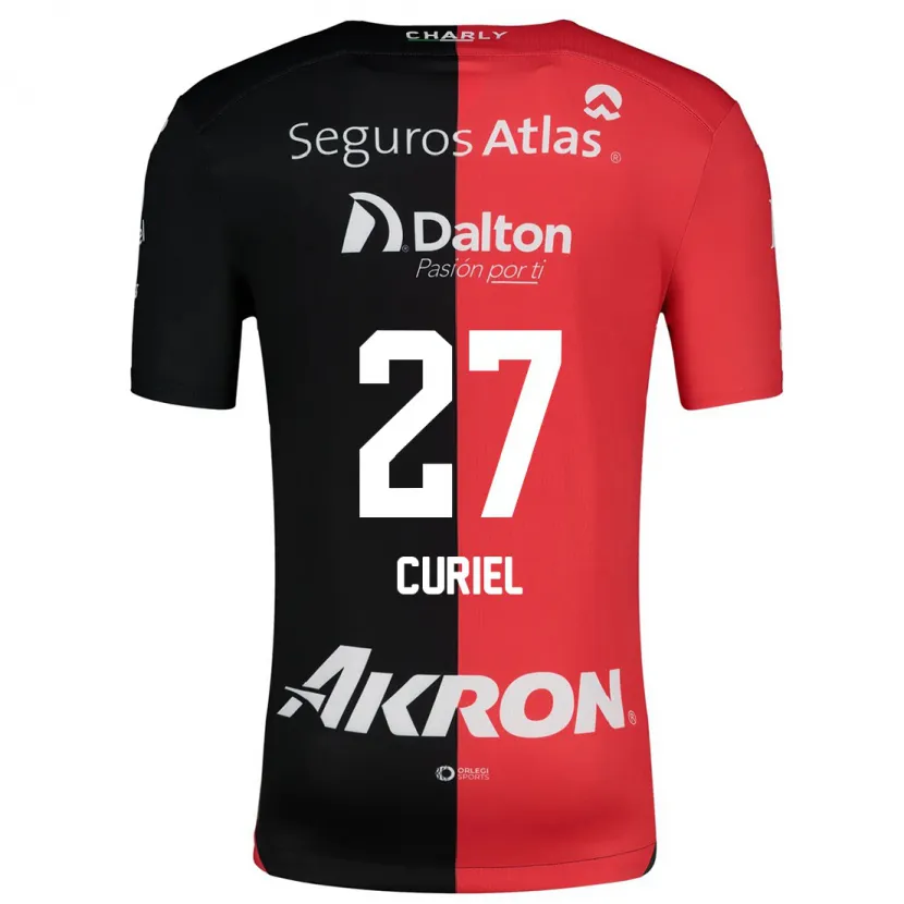 Danxen Damen Alexa Curiel #27 Rot Schwarz Heimtrikot Trikot 2024/25 T-Shirt