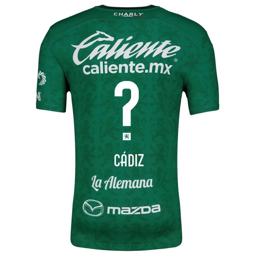 Danxen Damen Jhonder Cádiz #0 Grün Weiß Heimtrikot Trikot 2024/25 T-Shirt