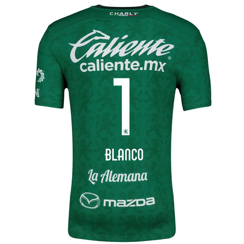 Danxen Damen Alfonso Blanco #1 Grün Weiß Heimtrikot Trikot 2024/25 T-Shirt