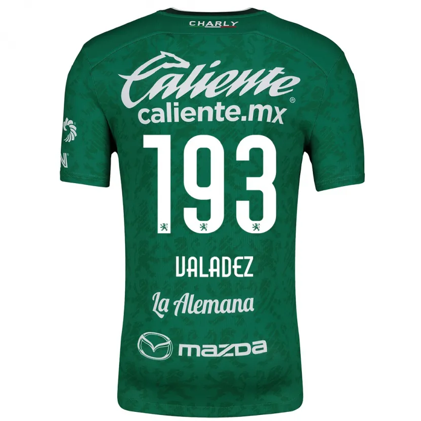 Danxen Damen Luis Valadez #193 Grün Weiß Heimtrikot Trikot 2024/25 T-Shirt