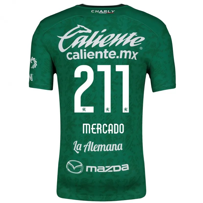 Danxen Damen Diego Mercado #211 Grün Weiß Heimtrikot Trikot 2024/25 T-Shirt