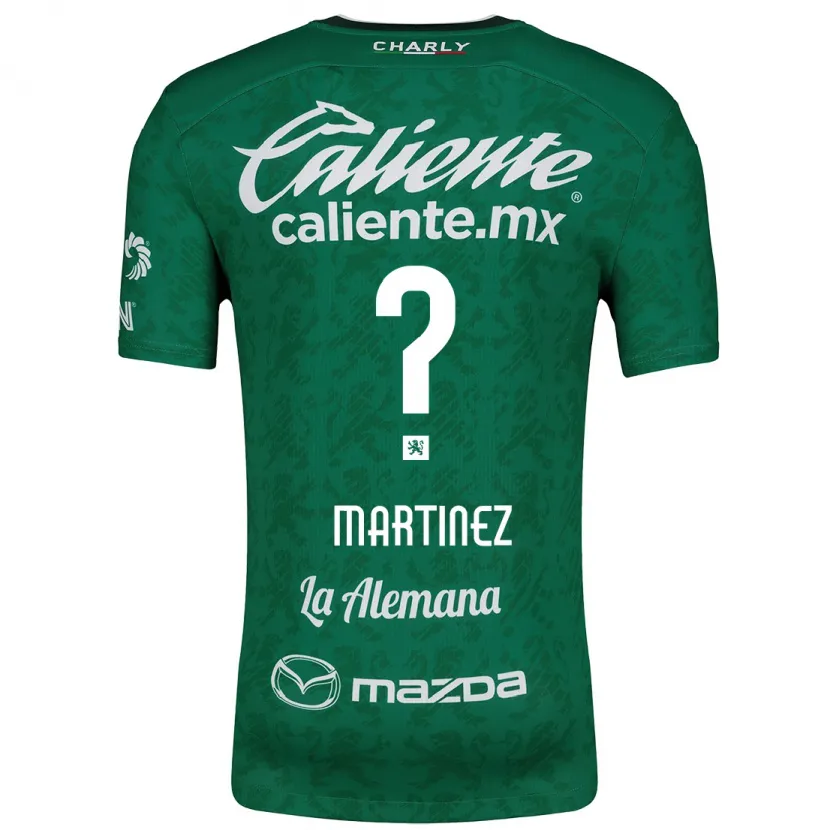 Danxen Damen Edson Martínez #0 Grün Weiß Heimtrikot Trikot 2024/25 T-Shirt