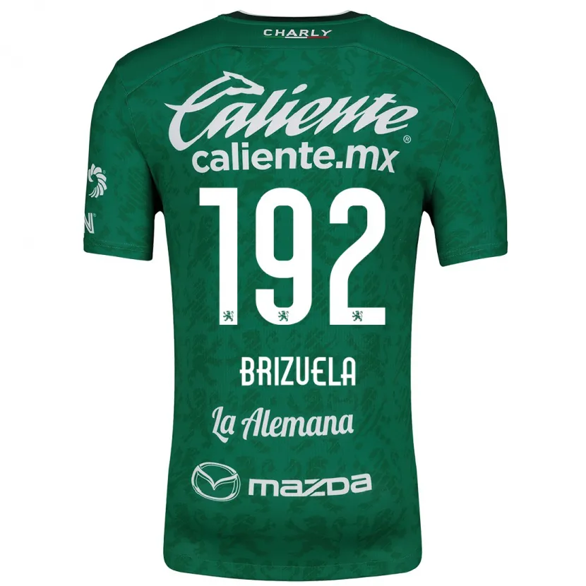 Danxen Damen Juan Brizuela #192 Grün Weiß Heimtrikot Trikot 2024/25 T-Shirt