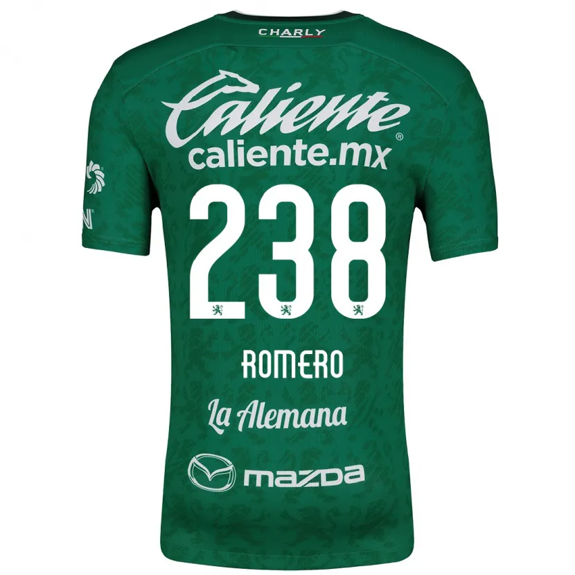 Danxen Damen Paulo Romero #238 Grün Weiß Heimtrikot Trikot 2024/25 T-Shirt