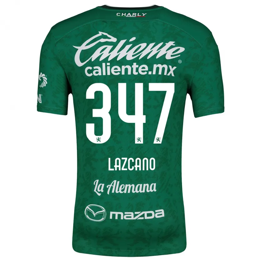 Danxen Damen Evan Lazcano #347 Grün Weiß Heimtrikot Trikot 2024/25 T-Shirt
