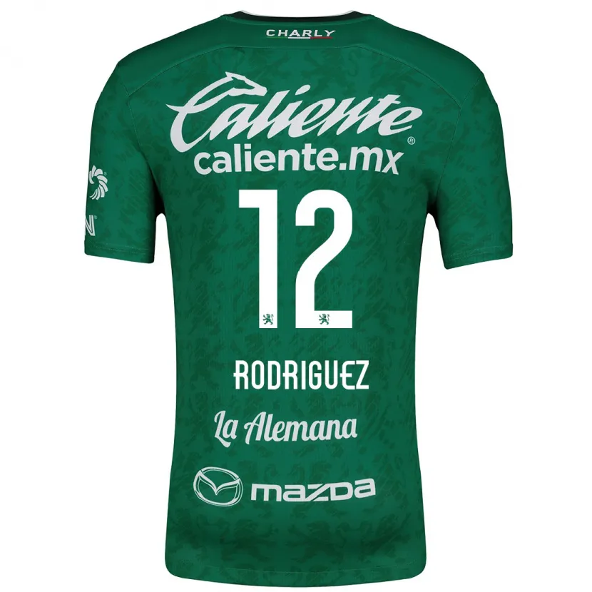 Danxen Damen Lixy Rodríguez #12 Grün Weiß Heimtrikot Trikot 2024/25 T-Shirt