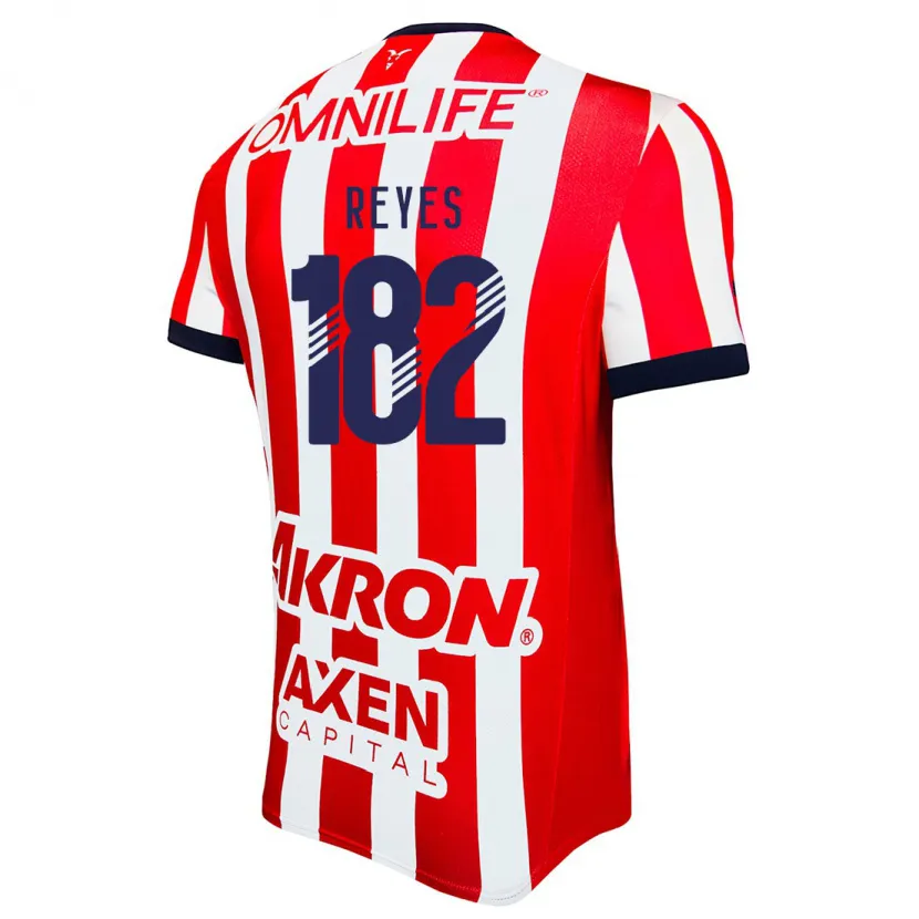 Danxen Damen Mauricio Reyes #182 Rot Weiß Blau Heimtrikot Trikot 2024/25 T-Shirt