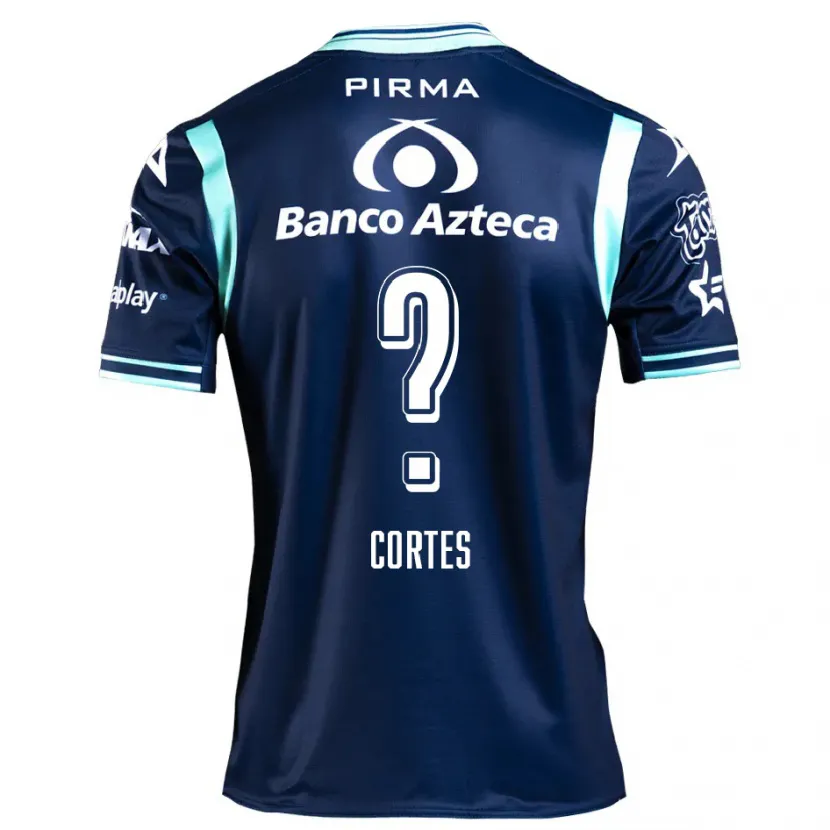 Danxen Damen Vinícius Côrtes #0 Navy Blau Auswärtstrikot Trikot 2024/25 T-Shirt