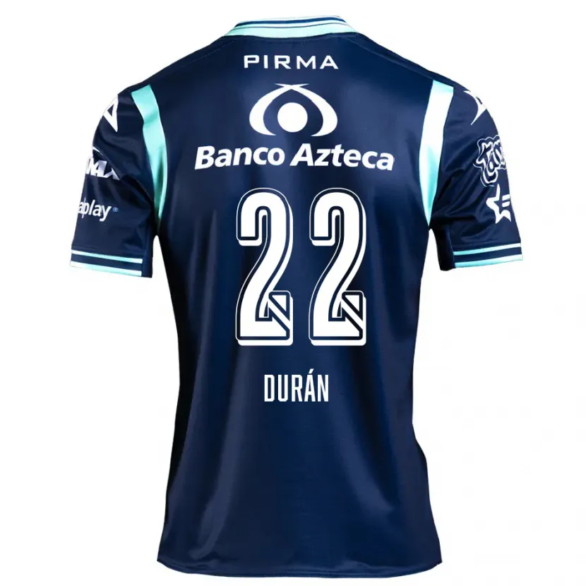 Danxen Damen Rafael Durán #22 Navy Blau Auswärtstrikot Trikot 2024/25 T-Shirt