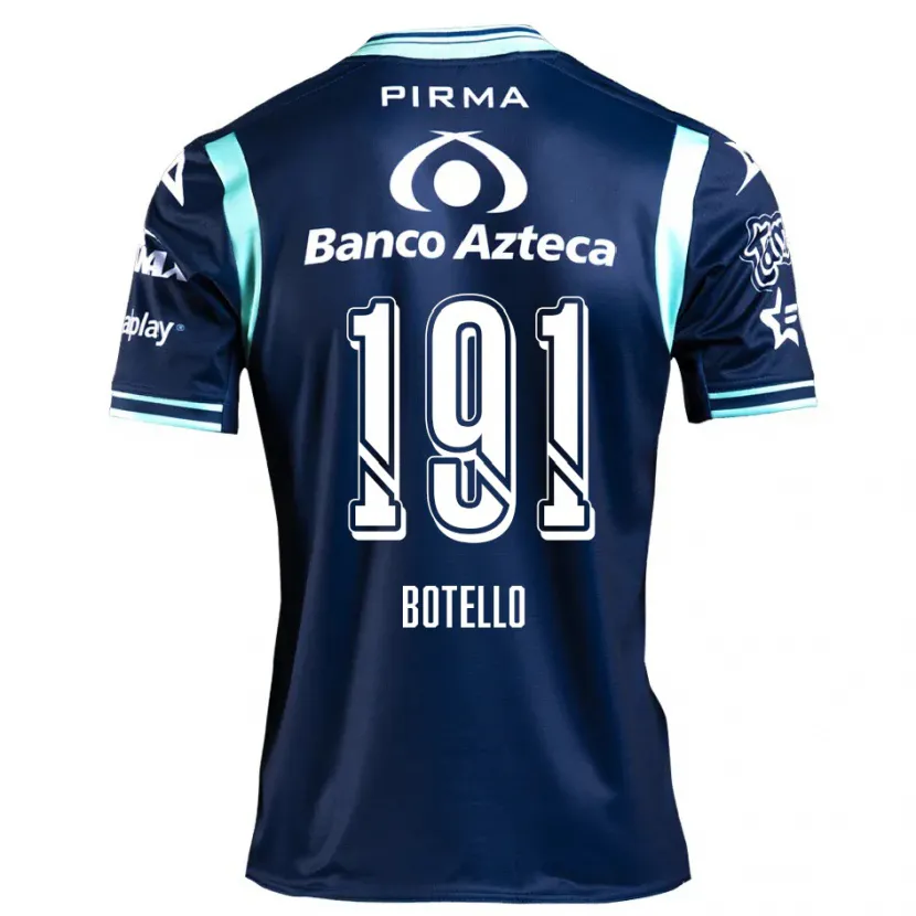 Danxen Damen Octavio Botello #191 Navy Blau Auswärtstrikot Trikot 2024/25 T-Shirt