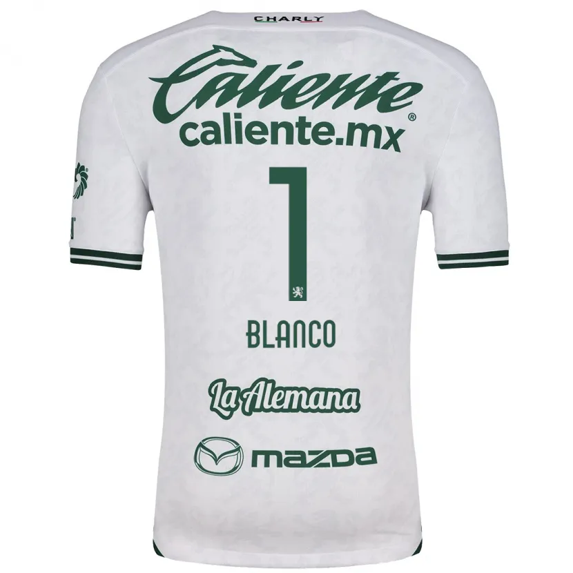 Danxen Damen Alfonso Blanco #1 Weiß Grün Auswärtstrikot Trikot 2024/25 T-Shirt