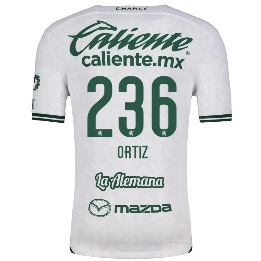 Danxen Damen Youssef Ortiz #236 Weiß Grün Auswärtstrikot Trikot 2024/25 T-Shirt