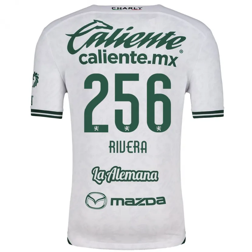 Danxen Damen Fernando Rivera #256 Weiß Grün Auswärtstrikot Trikot 2024/25 T-Shirt