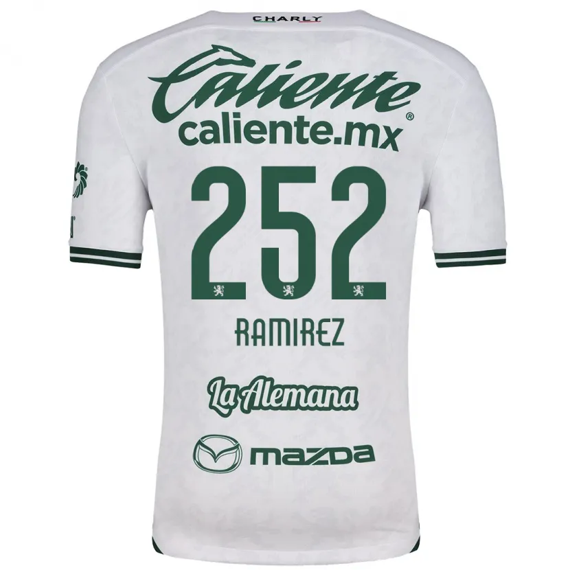 Danxen Damen Luis Ramírez #252 Weiß Grün Auswärtstrikot Trikot 2024/25 T-Shirt