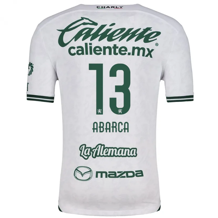 Danxen Damen Vidalia Abarca #13 Weiß Grün Auswärtstrikot Trikot 2024/25 T-Shirt