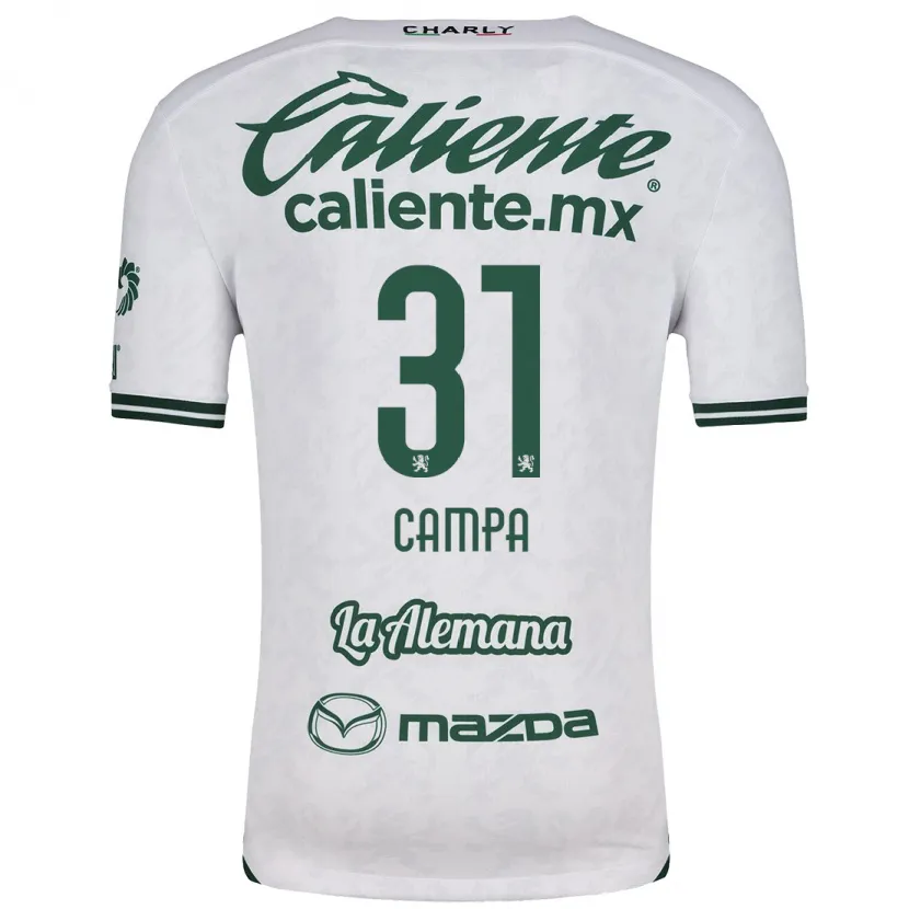 Danxen Damen Marlyn Campa #31 Weiß Grün Auswärtstrikot Trikot 2024/25 T-Shirt
