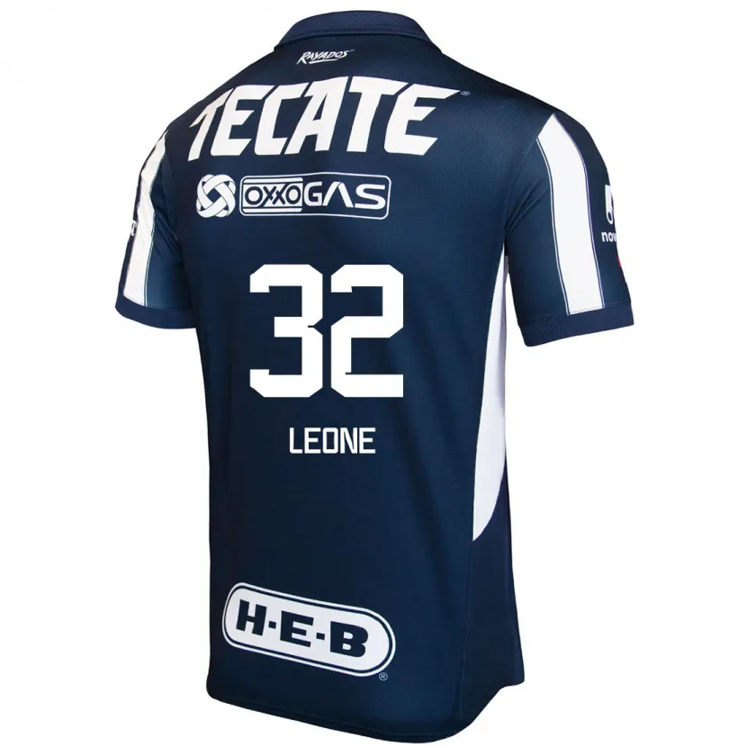 Danxen Kinder Tony Leone #32 Blau Rot Weiß Heimtrikot Trikot 2024/25 T-Shirt