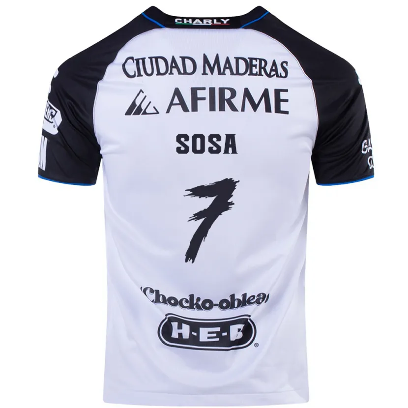 Danxen Kinder Samuel Sosa #7 Schwarz Blau Heimtrikot Trikot 2024/25 T-Shirt