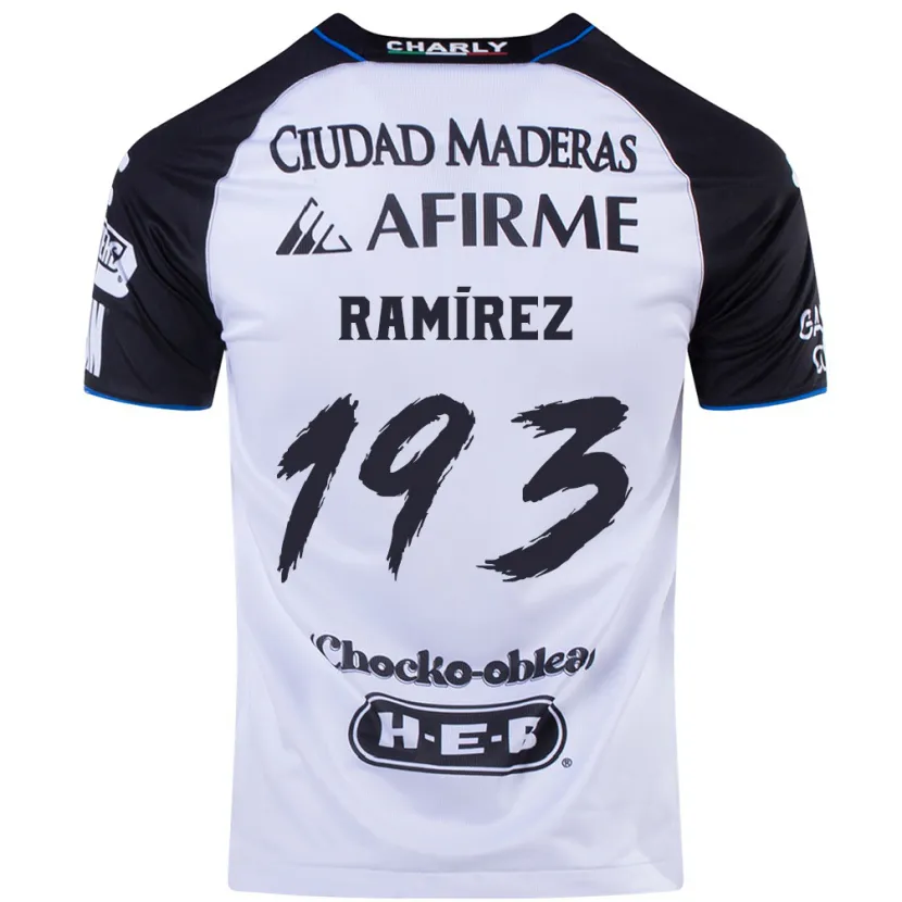 Danxen Kinder Ángel Ramírez #193 Schwarz Blau Heimtrikot Trikot 2024/25 T-Shirt