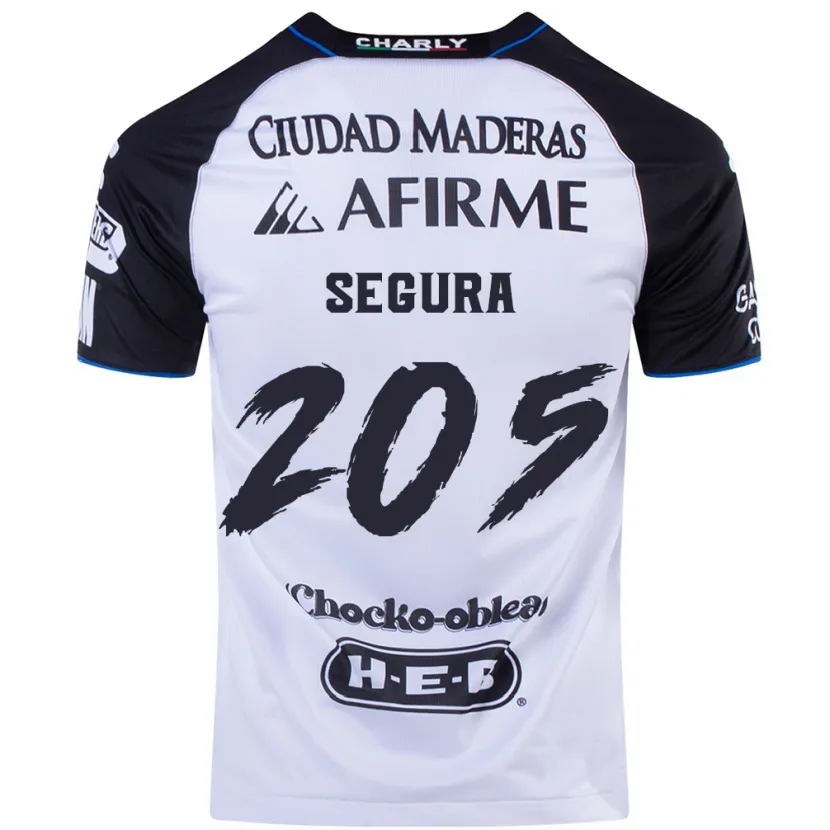 Danxen Kinder Mathías Segura #205 Schwarz Blau Heimtrikot Trikot 2024/25 T-Shirt