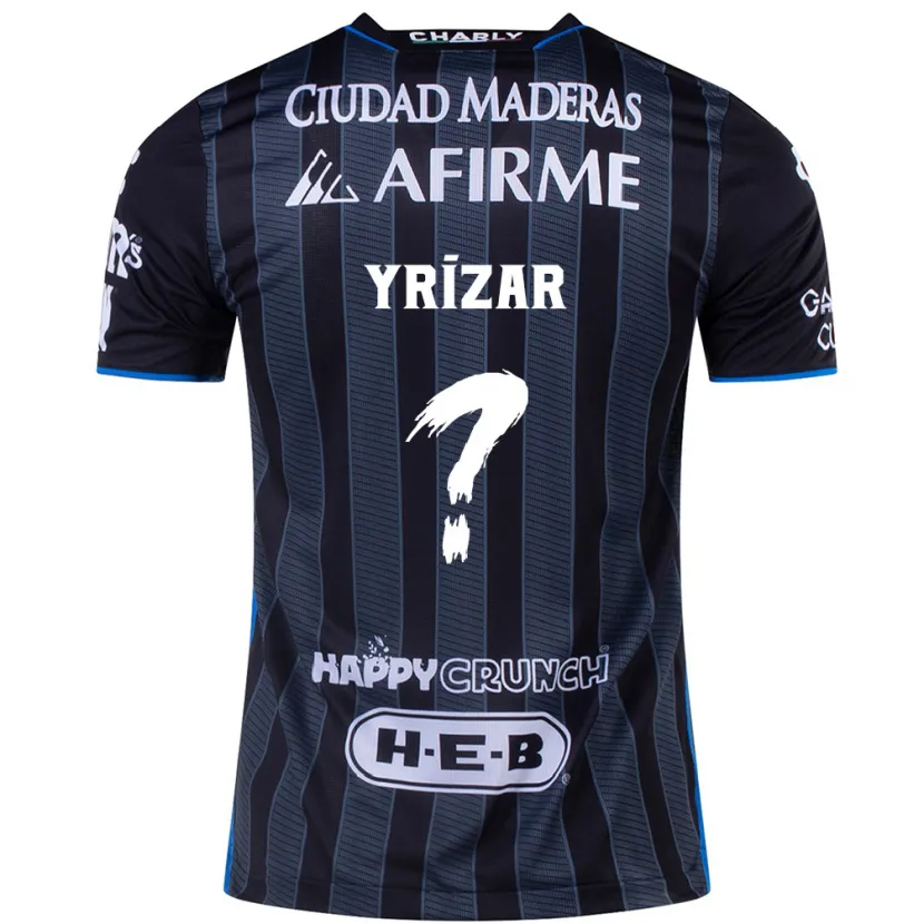 Danxen Kinder Paolo Yrízar #0 Weiß Schwarz Auswärtstrikot Trikot 2024/25 T-Shirt