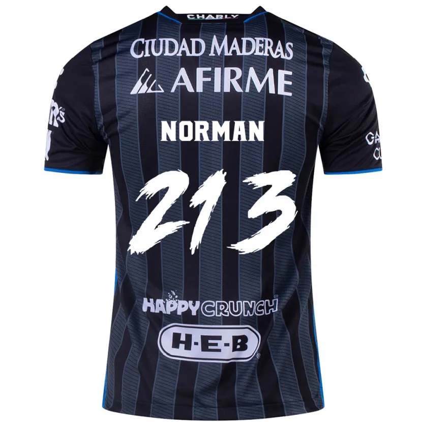 Danxen Kinder Humberto Norman #213 Weiß Schwarz Auswärtstrikot Trikot 2024/25 T-Shirt