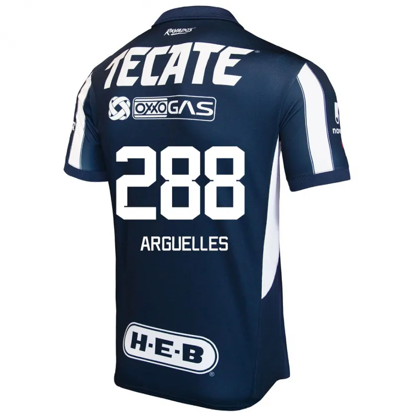 Danxen Herren Alfonso Arguelles #288 Blau Rot Weiß Heimtrikot Trikot 2024/25 T-Shirt
