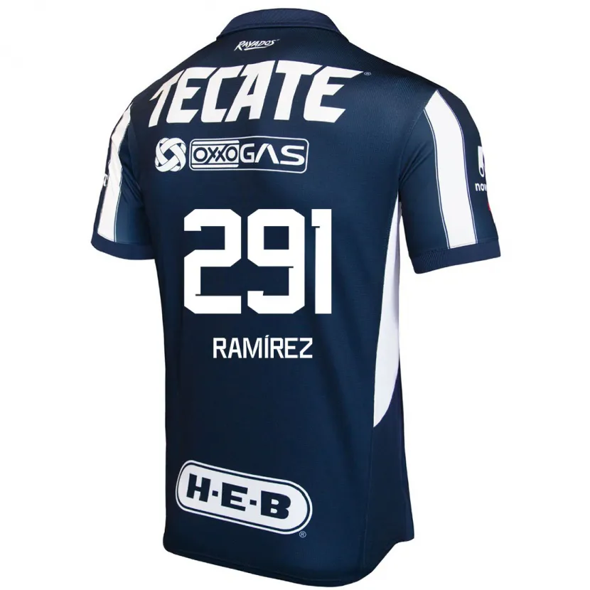 Danxen Herren Fabián Ramírez #291 Blau Rot Weiß Heimtrikot Trikot 2024/25 T-Shirt