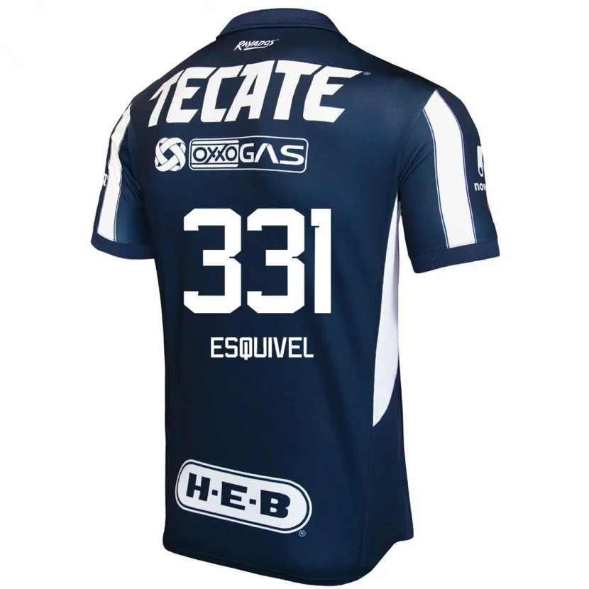 Danxen Herren Abraham Esquivel #331 Blau Rot Weiß Heimtrikot Trikot 2024/25 T-Shirt
