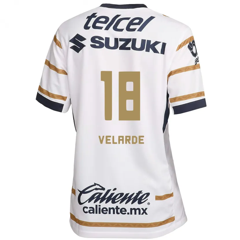 Danxen Herren Efrain Velarde #18 Weißer Obsidian Heimtrikot Trikot 2024/25 T-Shirt