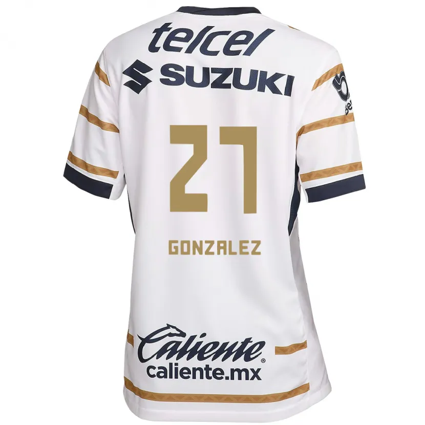 Danxen Herren Heidi Gonzalez #27 Weißer Obsidian Heimtrikot Trikot 2024/25 T-Shirt
