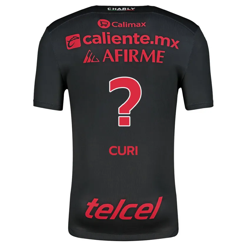 Danxen Herren Sahid Curi #0 Schwarz Rot Heimtrikot Trikot 2024/25 T-Shirt