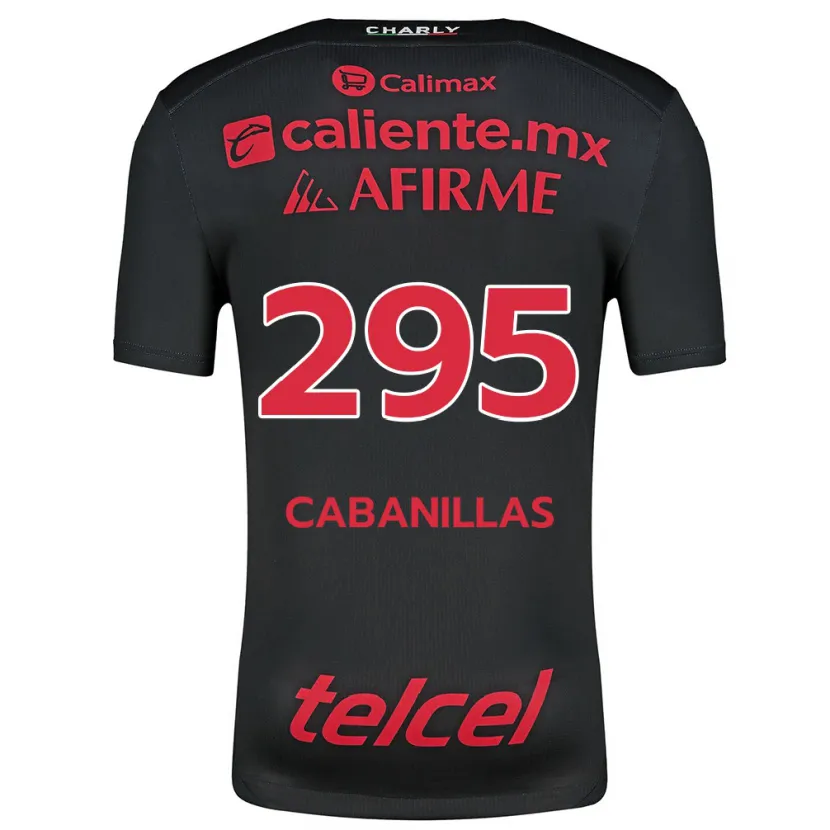 Danxen Herren Osvaldo Cabanillas #295 Schwarz Rot Heimtrikot Trikot 2024/25 T-Shirt