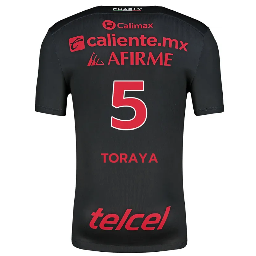 Danxen Herren Yadira Toraya #5 Schwarz Rot Heimtrikot Trikot 2024/25 T-Shirt