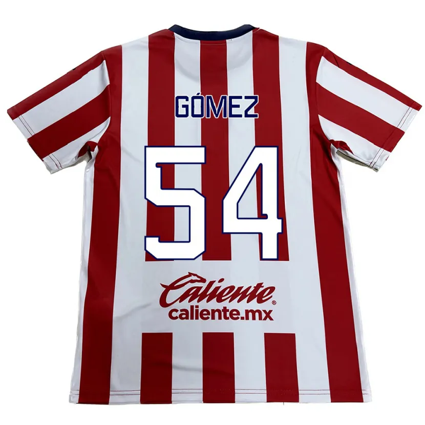 Danxen Herren Miguel Gómez #54 Rot-Weiss Heimtrikot Trikot 2024/25 T-Shirt