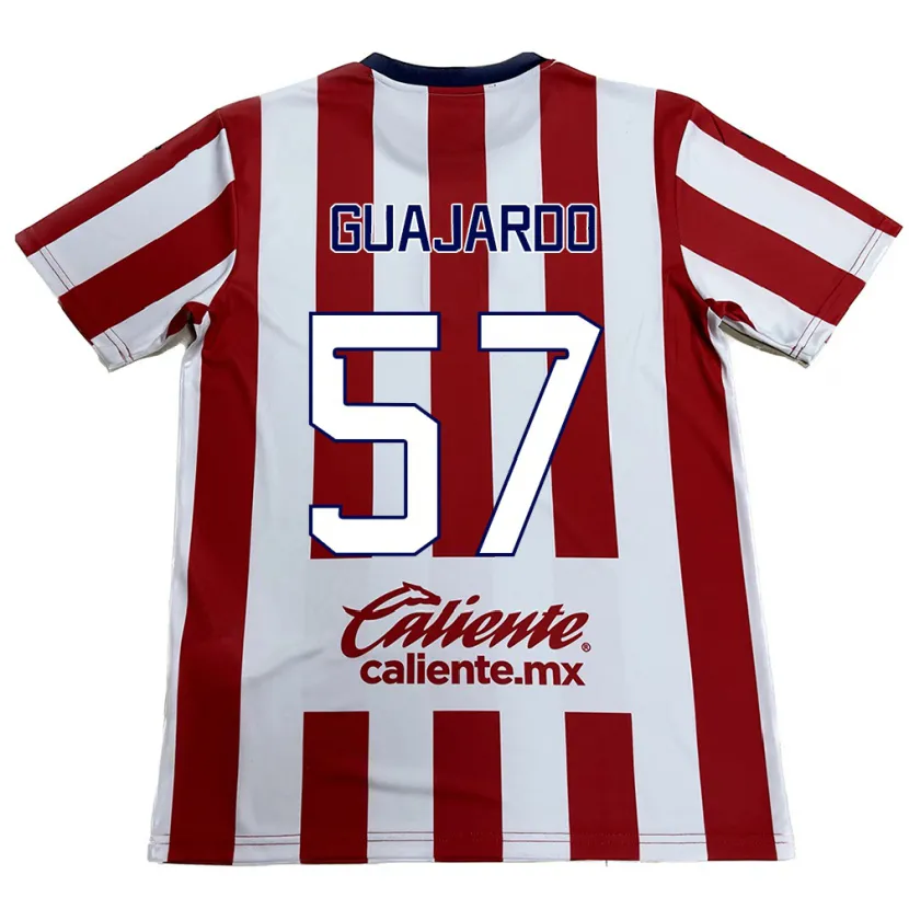 Danxen Herren Dylan Guajardo #57 Rot-Weiss Heimtrikot Trikot 2024/25 T-Shirt