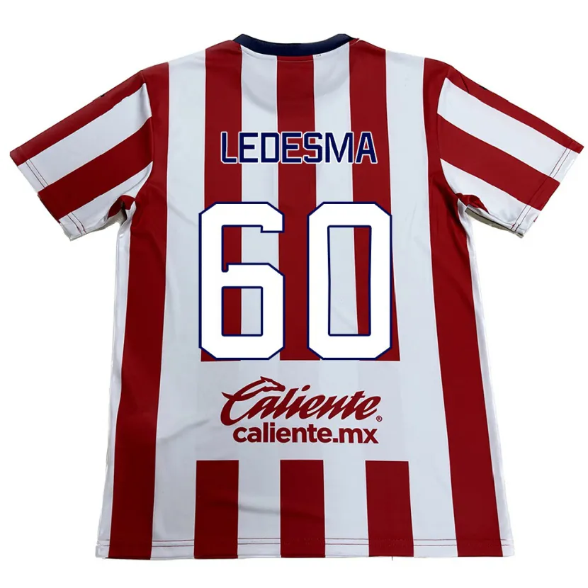 Danxen Herren Luis Ledesma #60 Rot-Weiss Heimtrikot Trikot 2024/25 T-Shirt