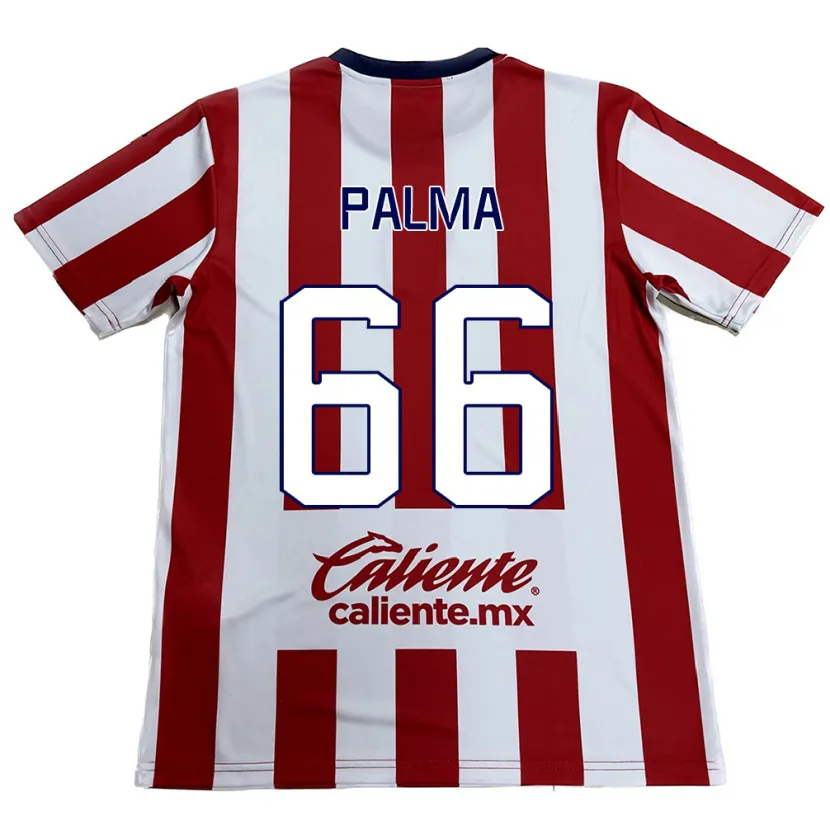 Danxen Herren Arturo Palma #66 Rot-Weiss Heimtrikot Trikot 2024/25 T-Shirt