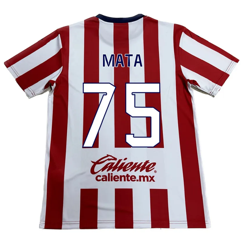 Danxen Herren Hugo Mata #75 Rot-Weiss Heimtrikot Trikot 2024/25 T-Shirt