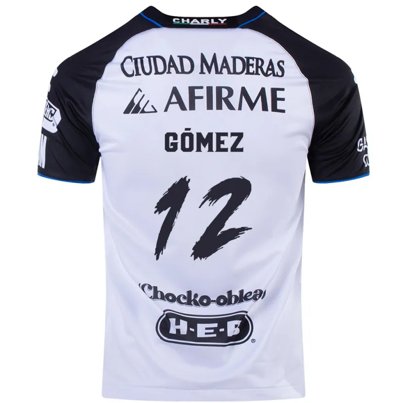 Danxen Herren Jaime Gómez #12 Schwarz Blau Heimtrikot Trikot 2024/25 T-Shirt