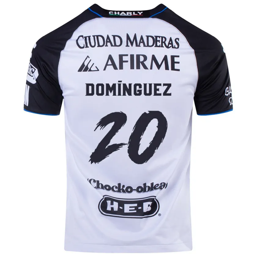 Danxen Herren Misael Domínguez #20 Schwarz Blau Heimtrikot Trikot 2024/25 T-Shirt