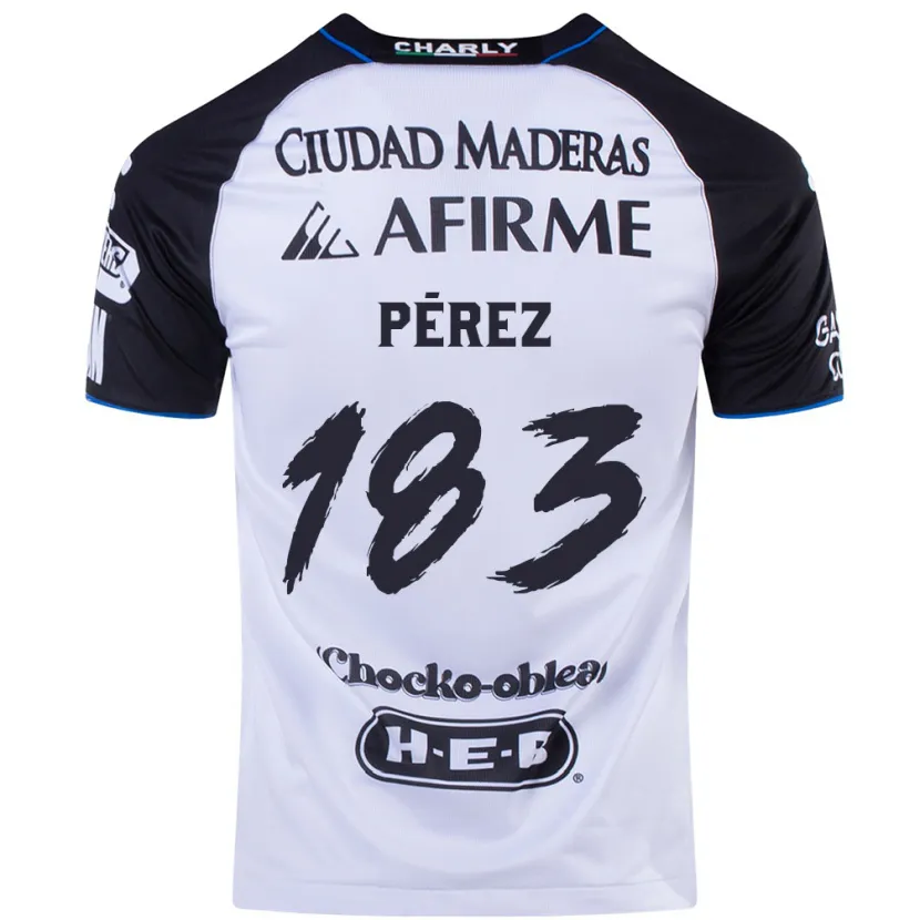 Danxen Herren Aldahir Pérez #183 Schwarz Blau Heimtrikot Trikot 2024/25 T-Shirt