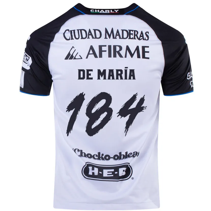 Danxen Herren Antonio De María Y Campos #184 Schwarz Blau Heimtrikot Trikot 2024/25 T-Shirt